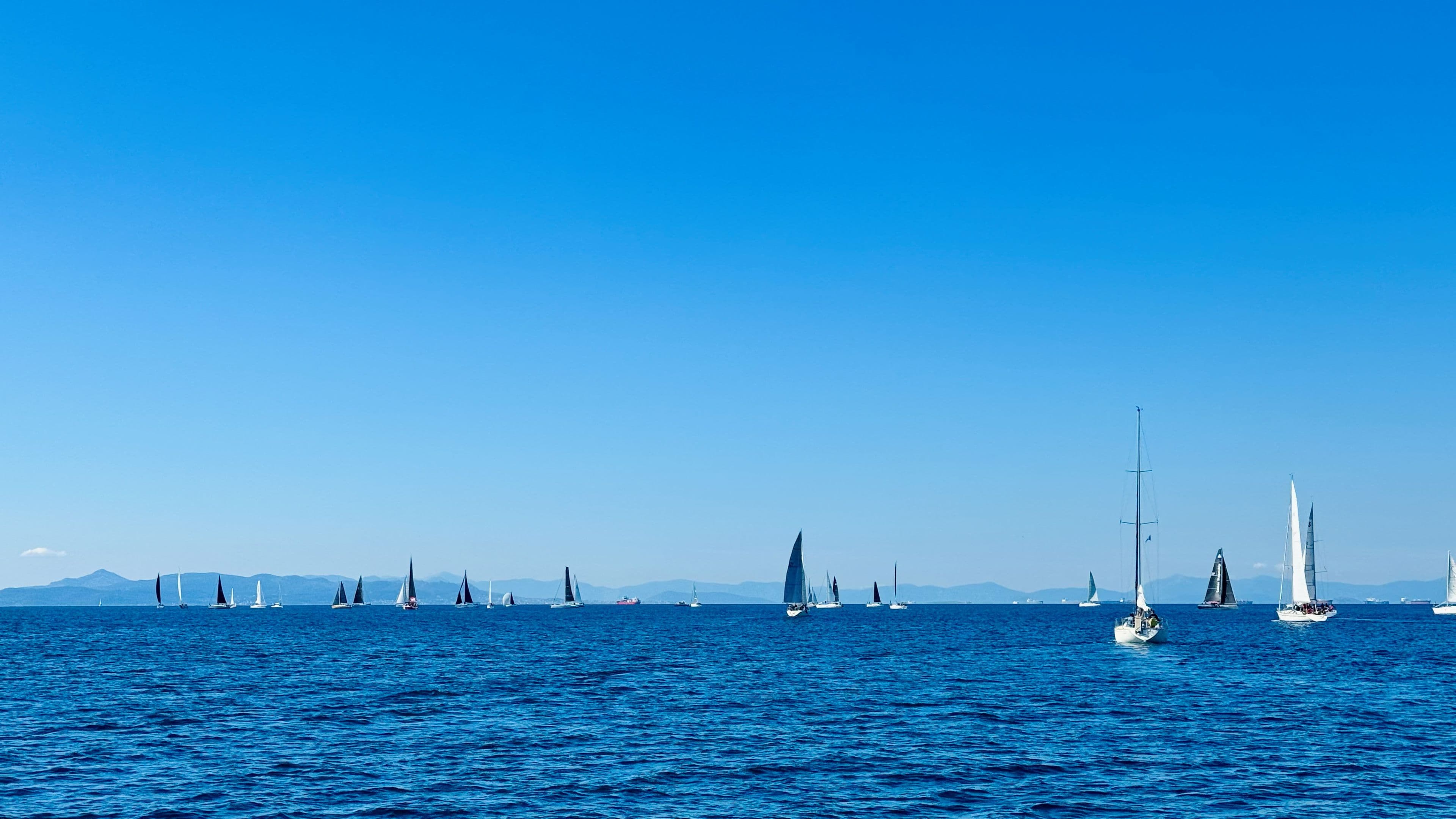 51st Revolutionary Regatta - Hydra 2024 - boats racing