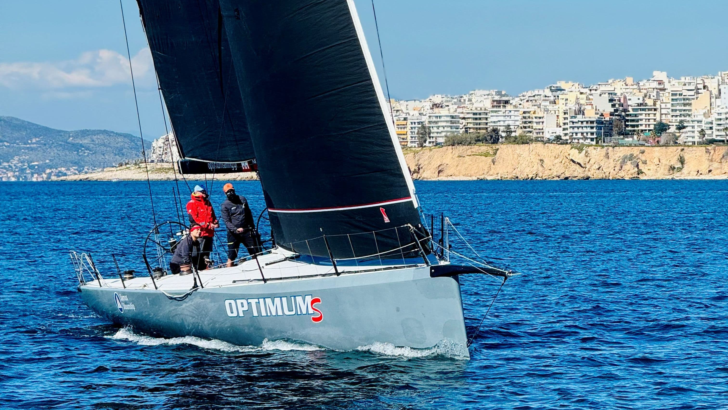 Optimum S boat during the Revolutionary race