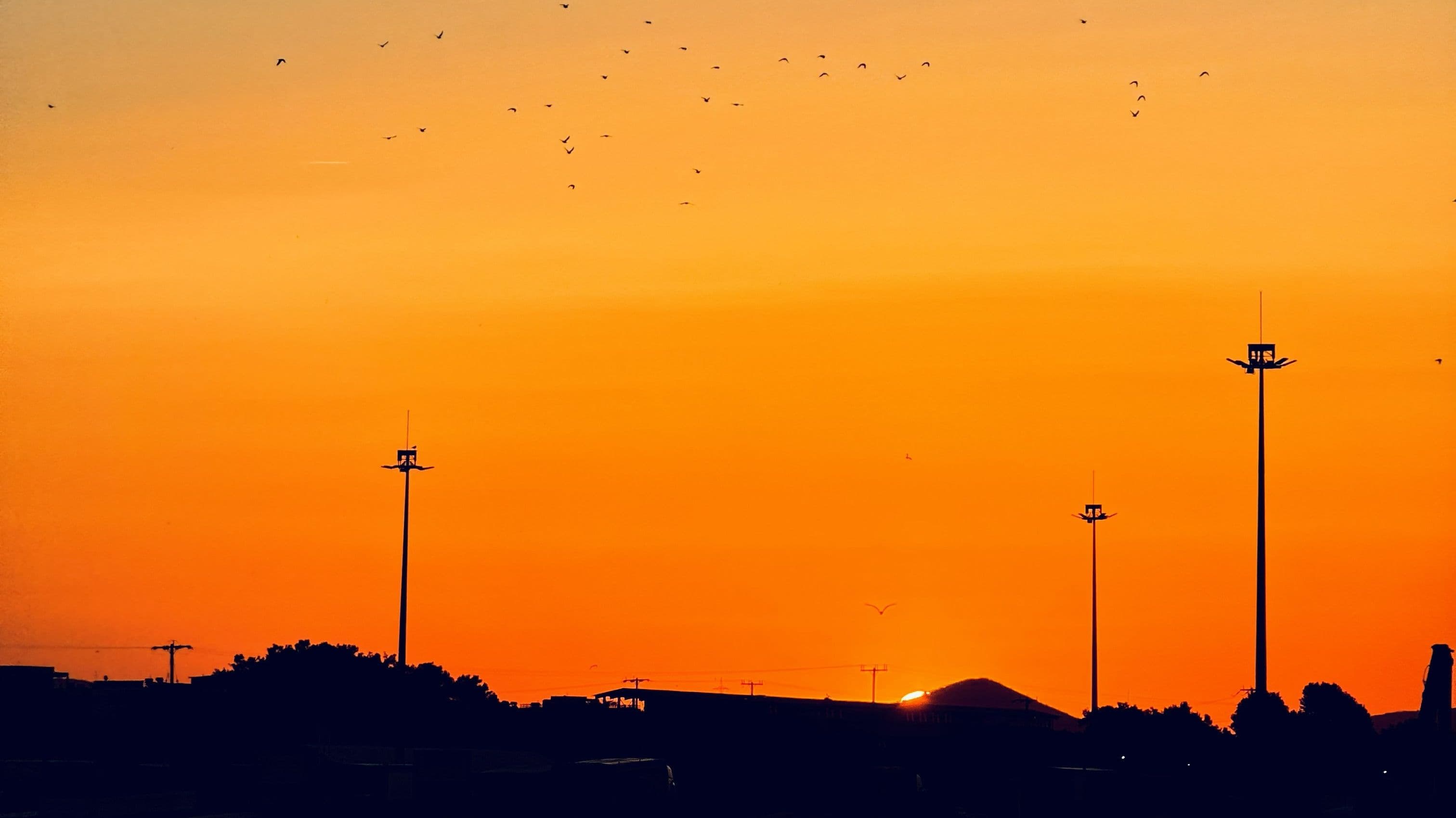 Sunrise over Alexandroupolis