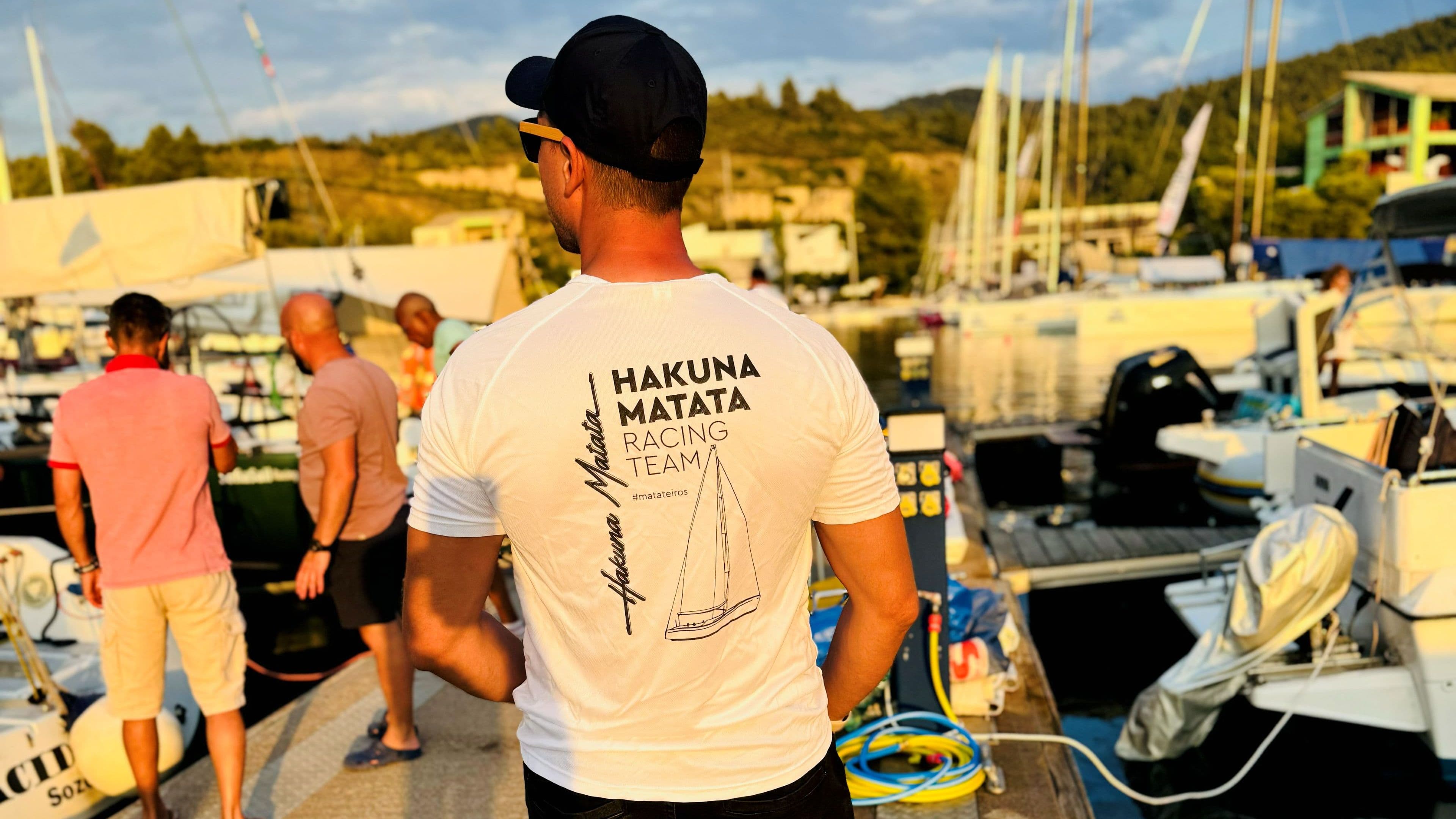 Me posing with Matateiros t-shirt (back)
