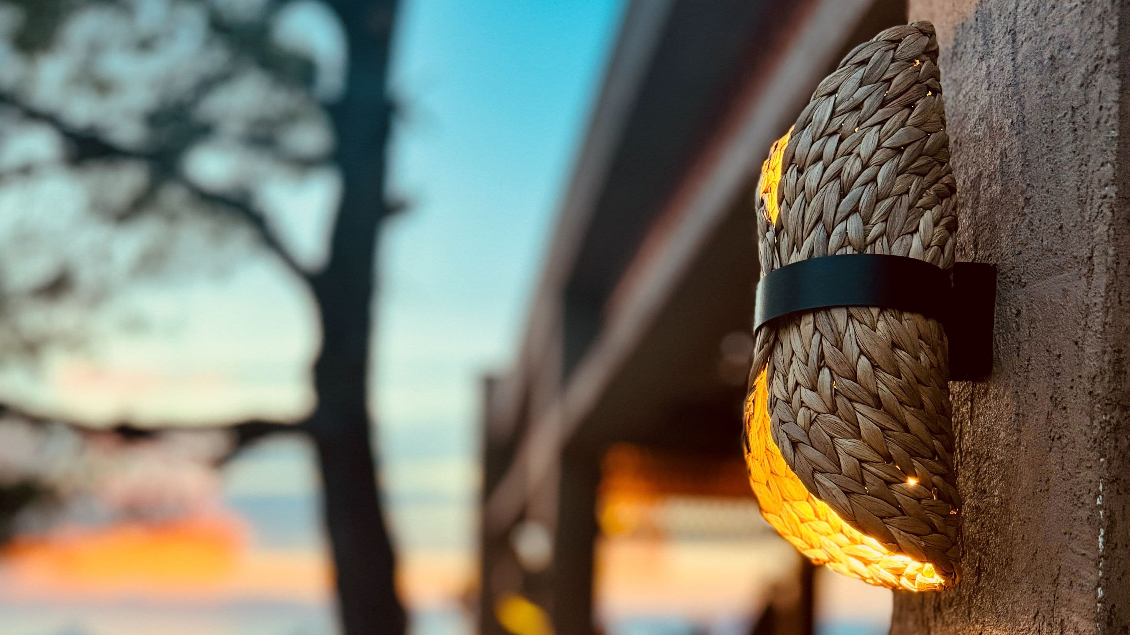 Kohi beach bar at Porto Carras at sunset