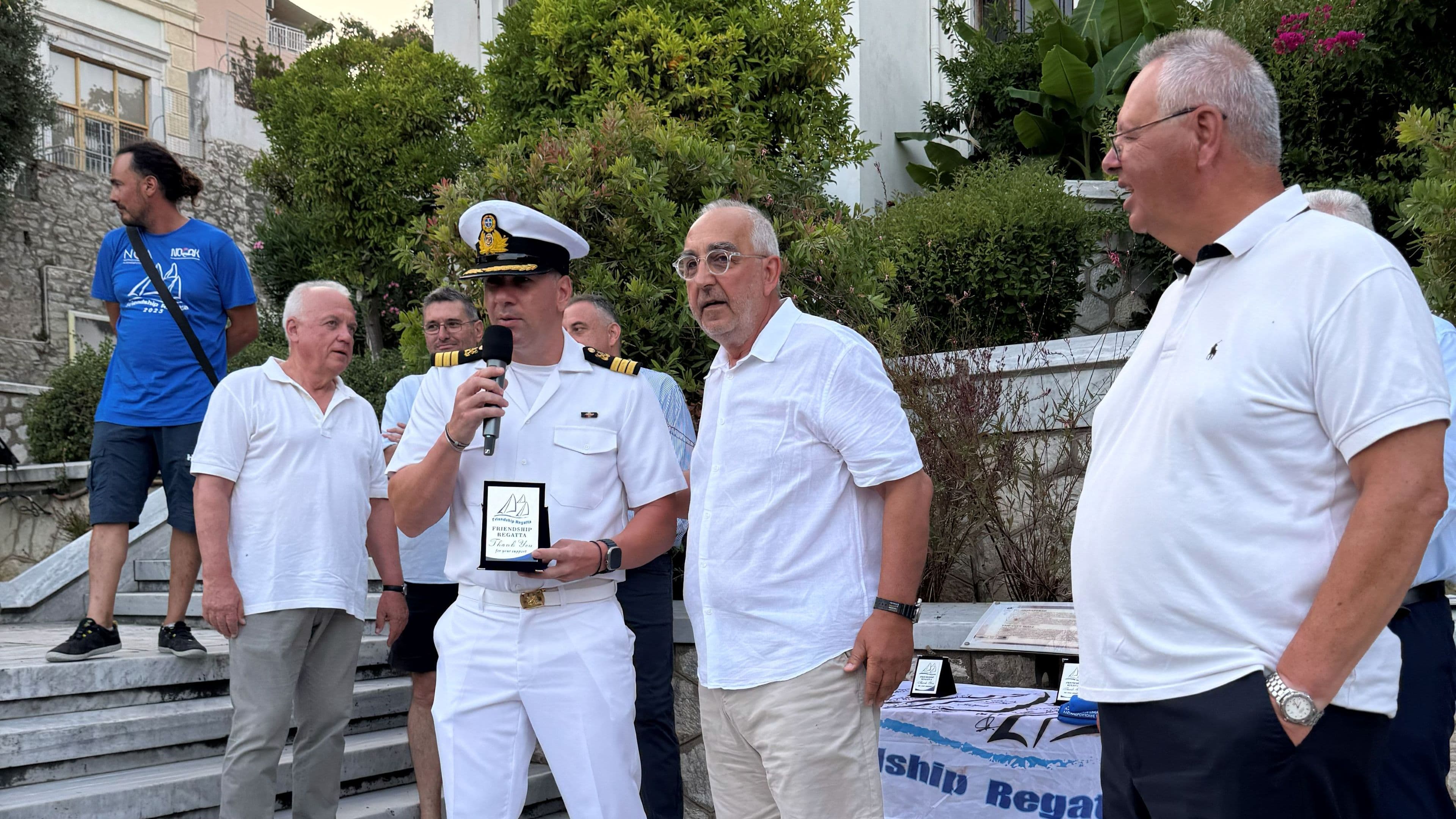 Opening ceremony after the first race(s)