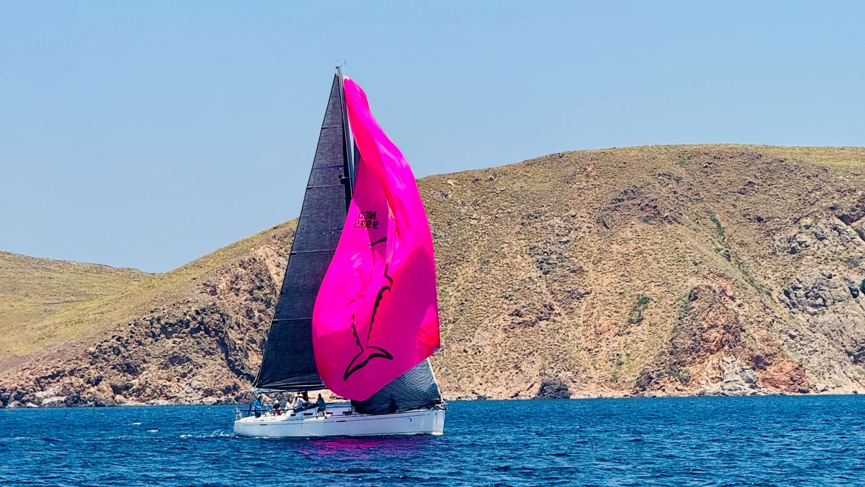 Sveltina yacht at sea