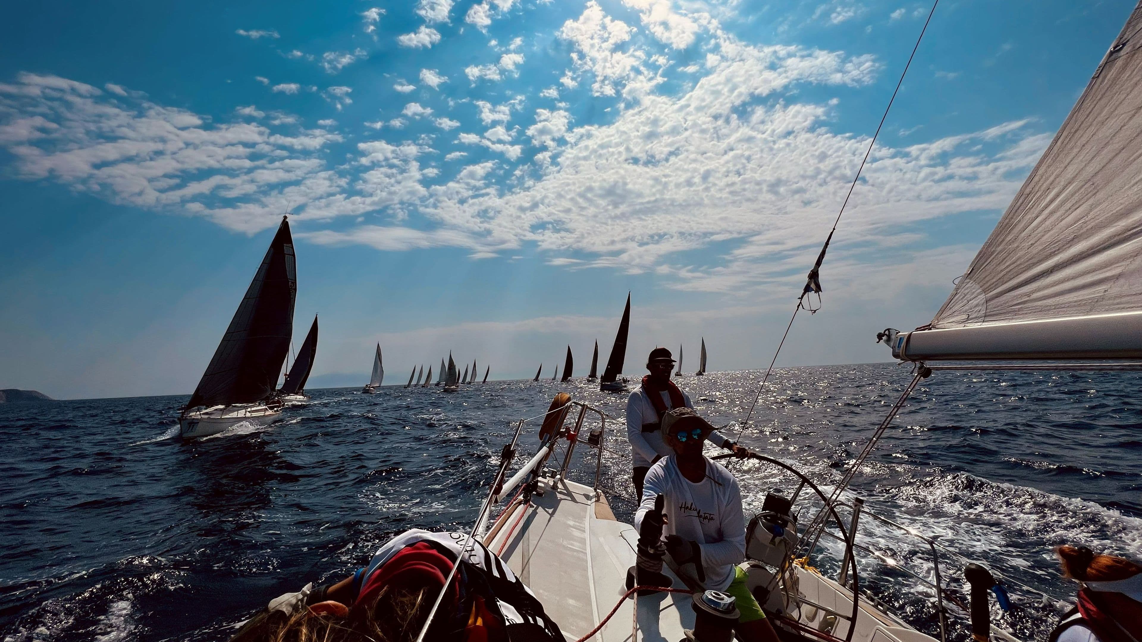 Leading the Psara race - Hakuna Matata - Aegean Regatta 2023