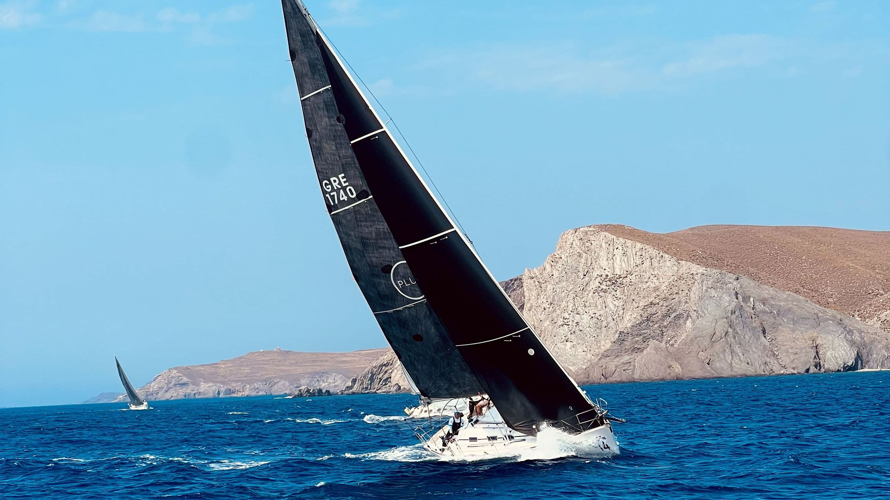 Aegean Regatta 2023 - first race to Psara