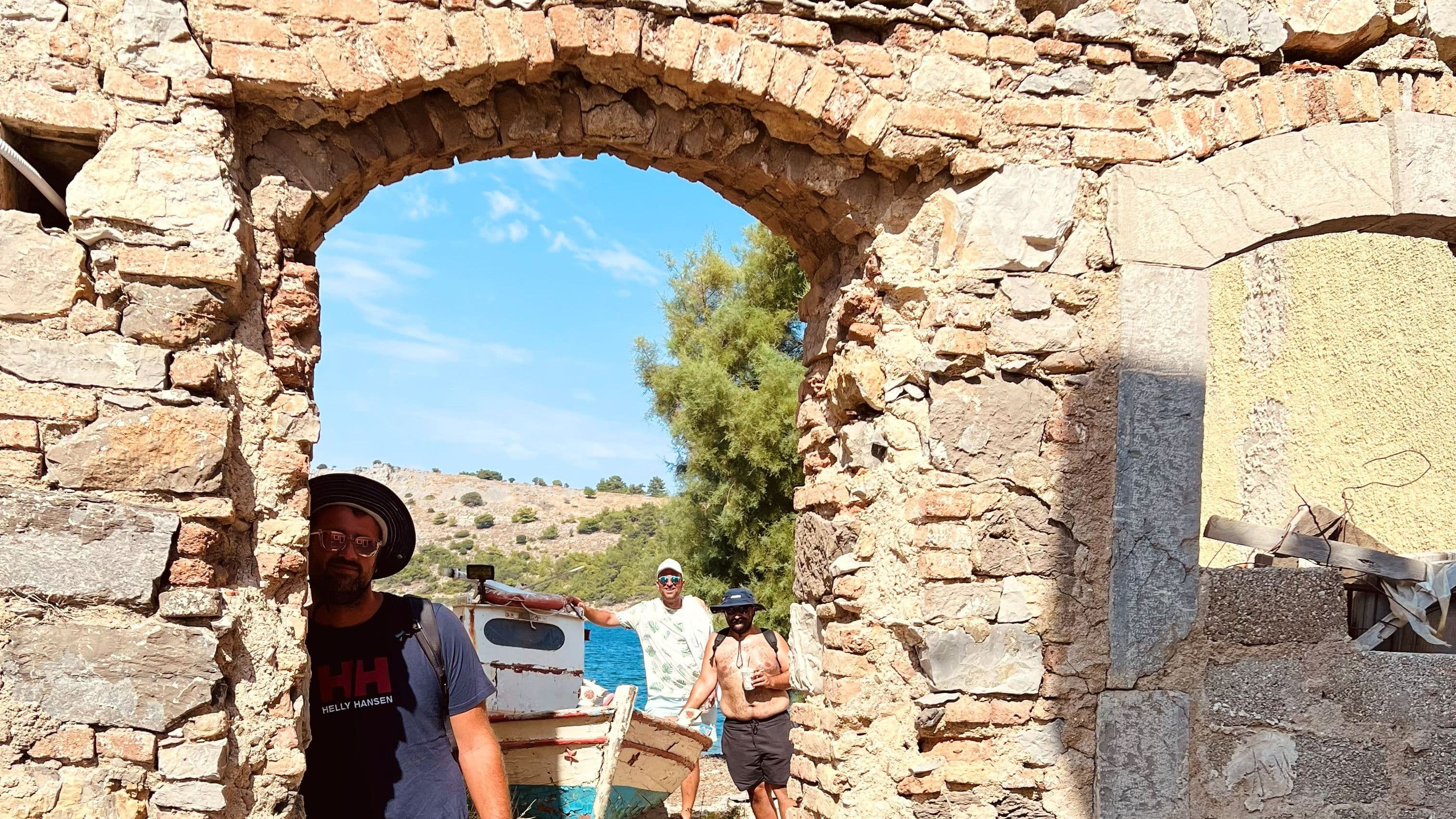 Relaxing day at Kardamyla, Chios