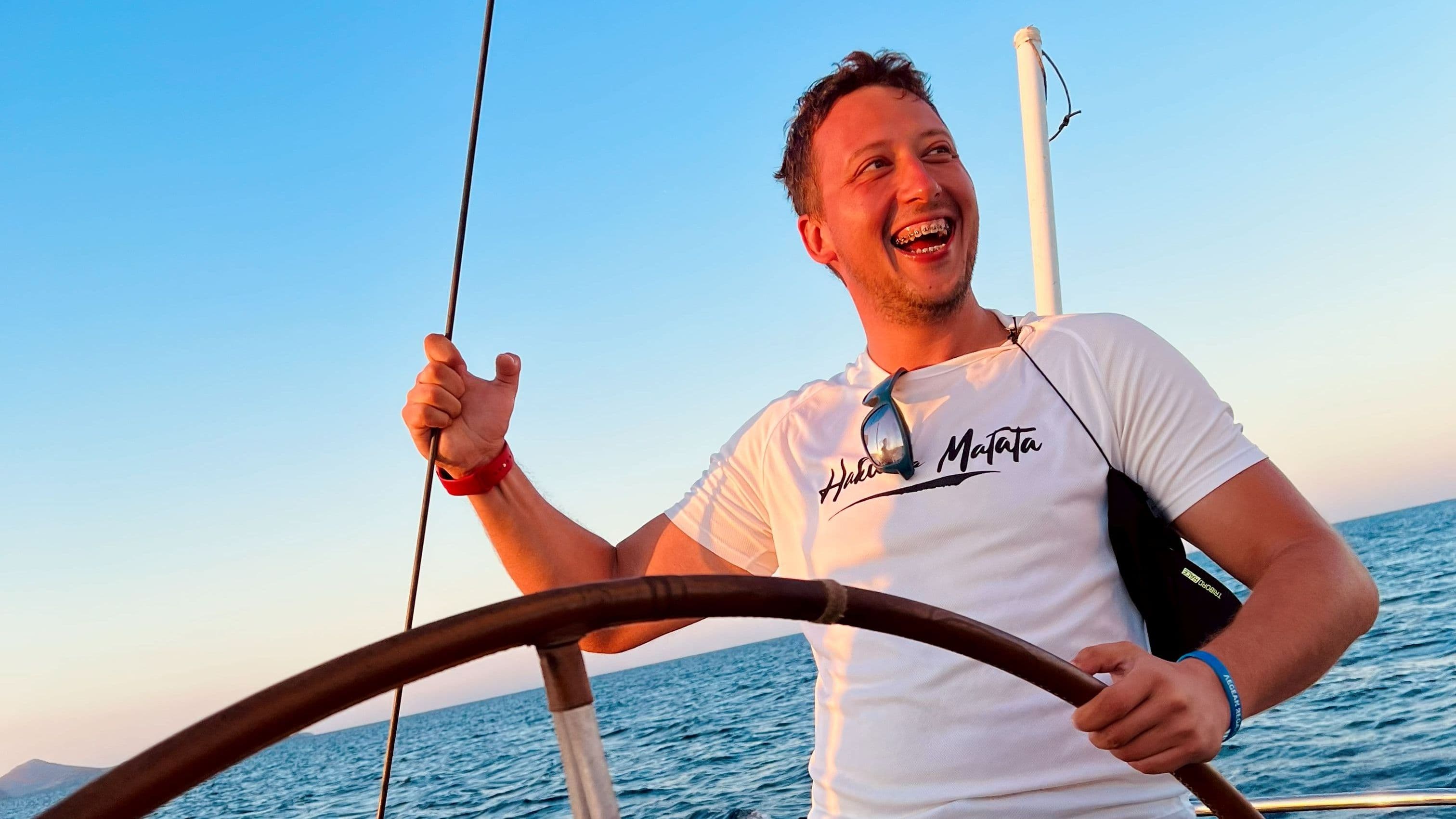 Me on the way home after my first big regatta race