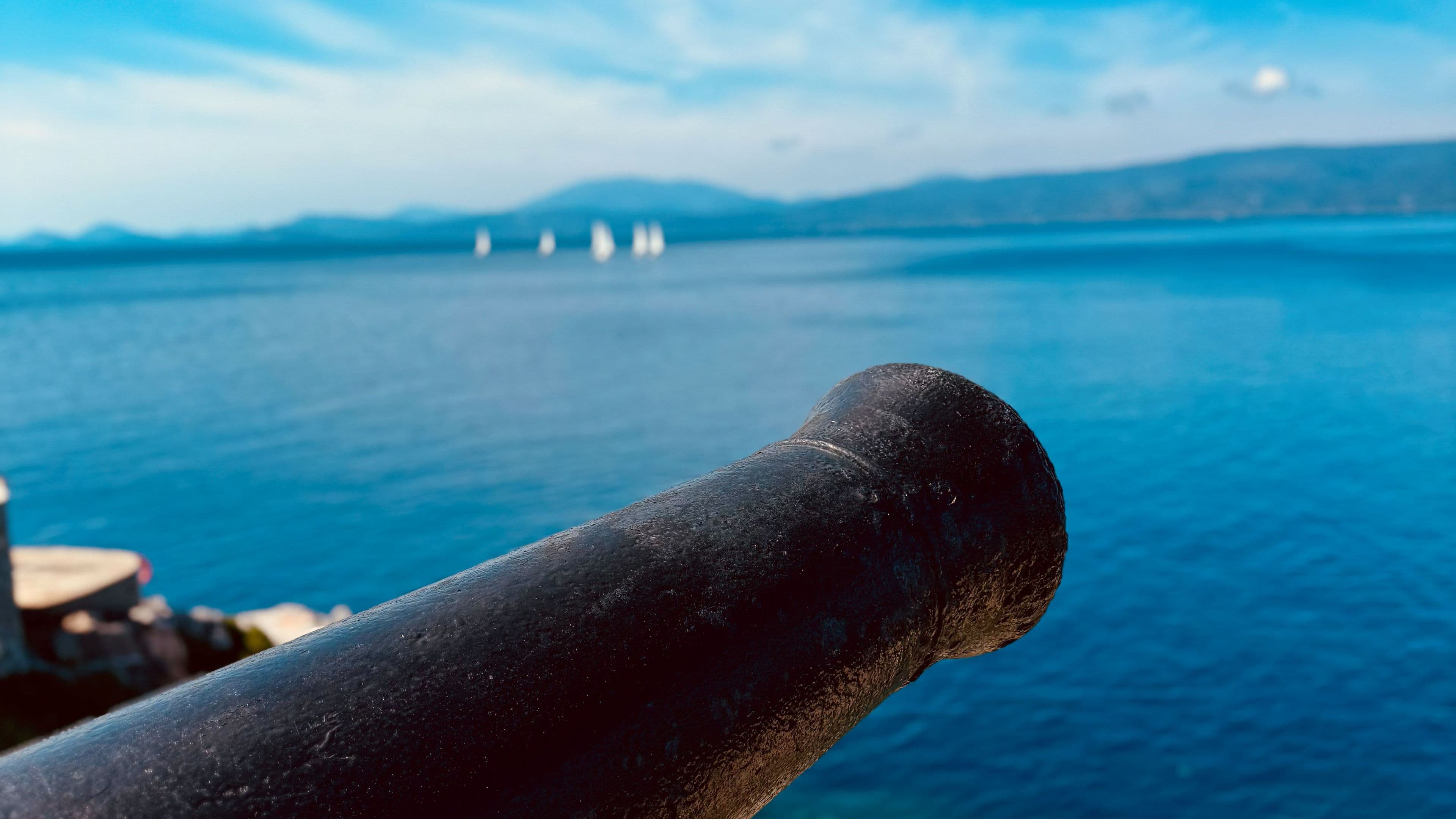 Cannon defence on Hydra island