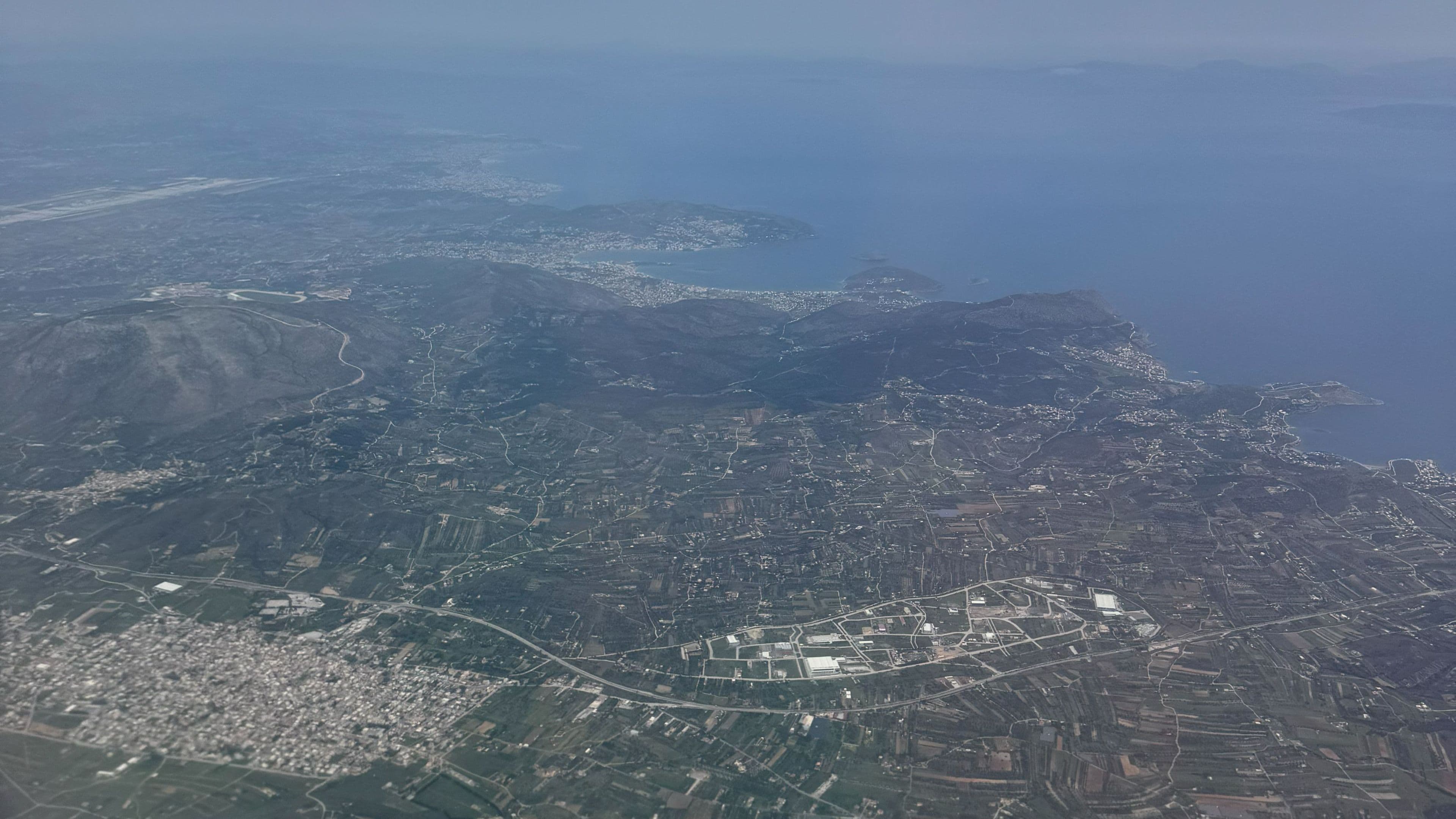 A proper end of a huge, week-long journey - land, sea and sky