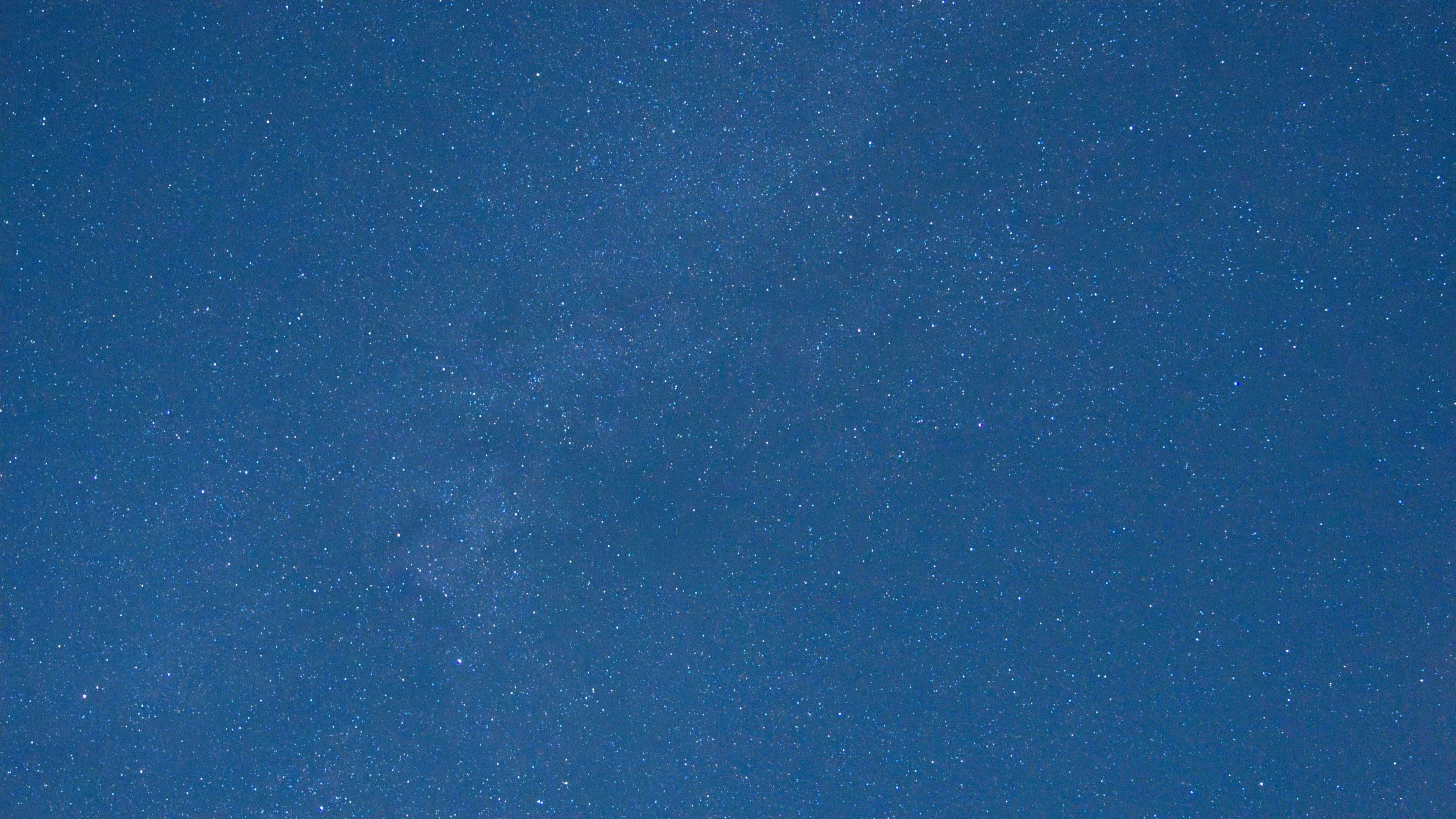 Milky way and the night sky in October after rain